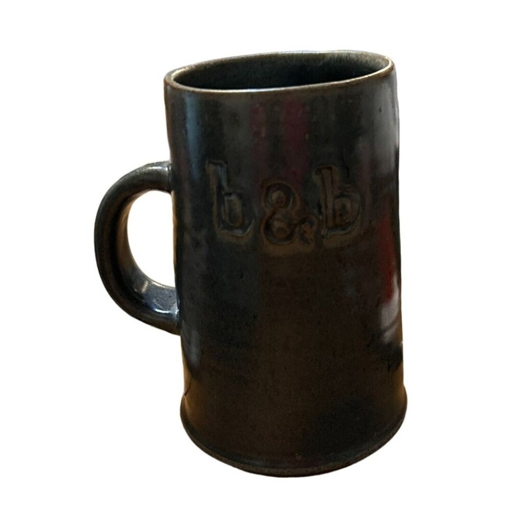 Handcrafted B&B Pottery Mug - Ideal For Morning Coffee Or Evening Tea - Unique B